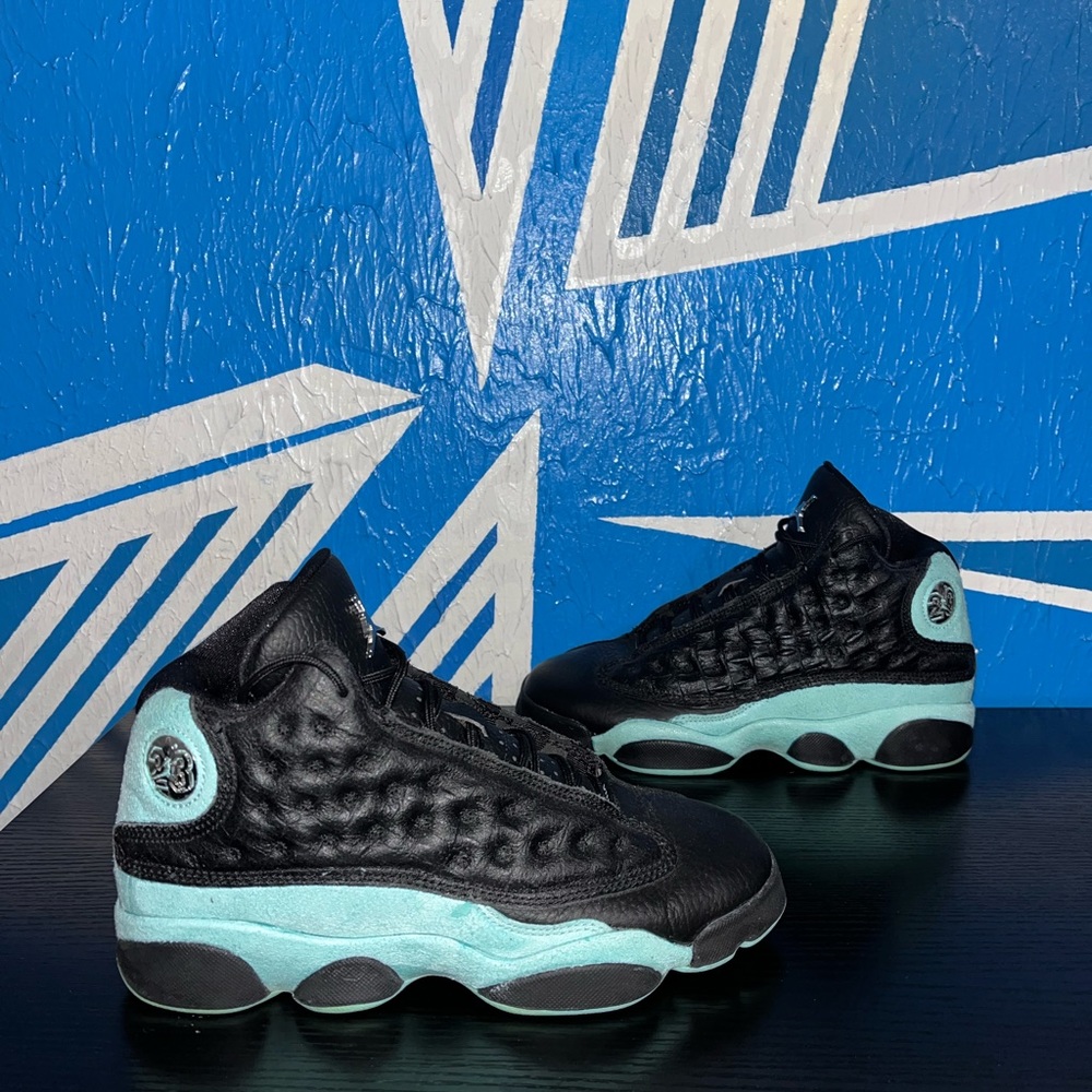 Air Jordan 13 Retro GS Island Green